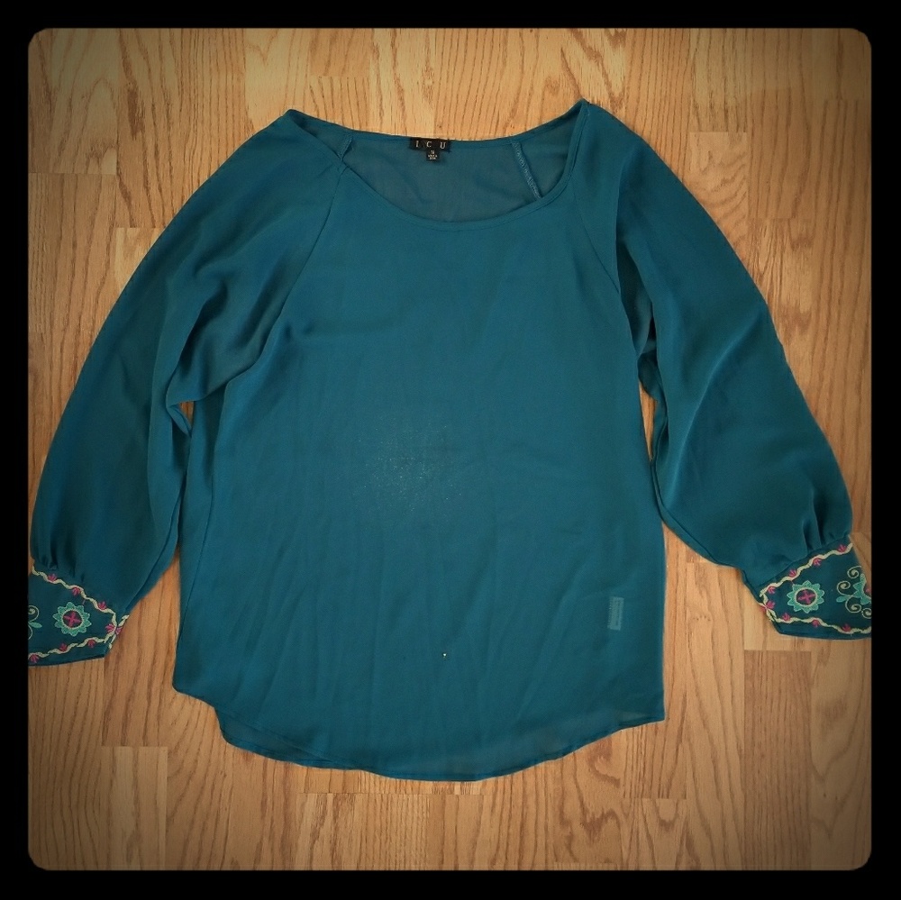 ICU Embroidered shirt